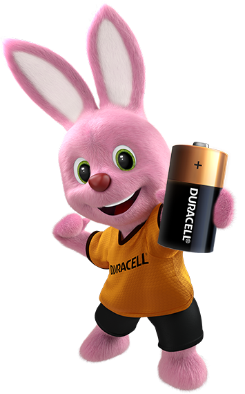 Duracell Bunny apresenta bateria alcalina de tamanho C