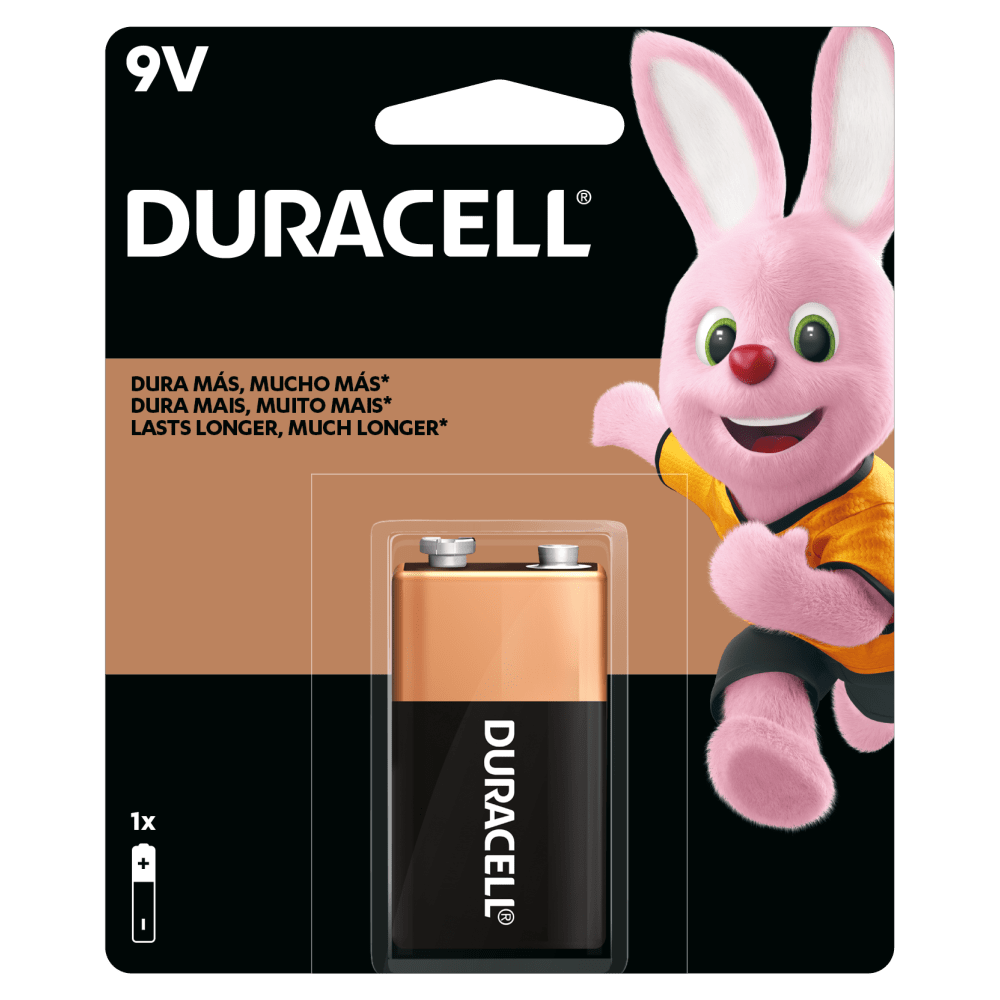 Bateria alcalina 9V Duracell
